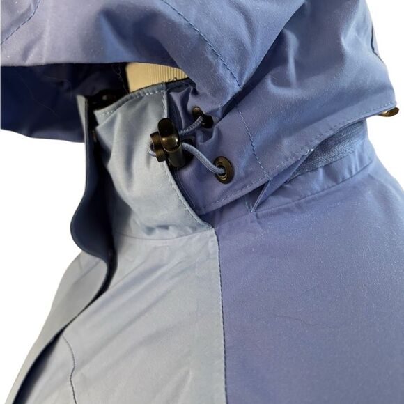 L.L. Bean Women’s Rugged Ridge Parka Blue Waterproof Hooded Jacket Size Small - Picture 9 of 13